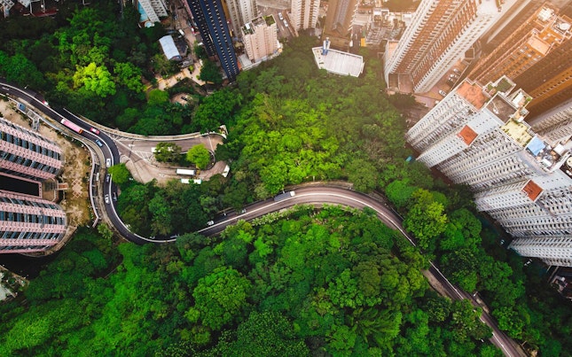 Paisagem urbana à noite
